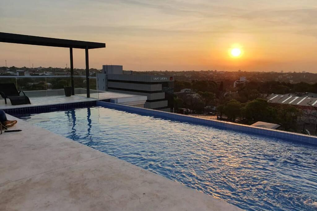 Departamento 1 Habitacion Zona Exclusiva أسونسيون المظهر الخارجي الصورة